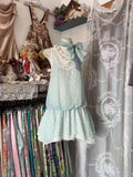 Ifomt Polka Dot Sling Lace Woman Party Dresses Y2k Slim Vintage Goth Ball Gown Punk 2000s Harajuku Korea Sweet Kawaii Sexy Emo Fashion