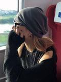 IFOMT Simple Normcore Solid Color Knitted Hat