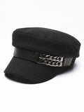 IFOMT Artistic Retro Vinage Chains Beret Hats&Caps