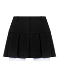 IFOMT Black Blazer Sets 2024 Fashion Two Piece Cropped Blazer Jacket Coat And Mini Skirts Sets For Women Casual Suit StreetwearChristmas Gifts