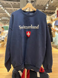 Ifomt BOSTON Letter Patch Embroidery Winter Sweatshirt Round Neck Retro Y2K Autumn Pullovers Top Harajuku Streetwear Navy Blue Hoodie