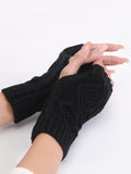 IFOMT Simple 9 Colors Jacquard Knitting Gloves