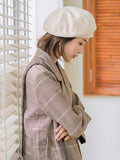 IFOMT Personality Striped&Plaid Beret Hat