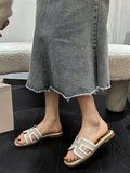 IFOMT Hollow Open Toe Split-Joint Slippers