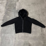 Ifomt party outfit  Knitted Hooded Sweater Women Fall Winter Long Sleeved Warm Buttons Loose Pullover Solid Harajuku Lazy Sprot FurCollar Sweatshirt
