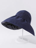 IFOMT Casual Solid Color Hole Sun-Protection Hat