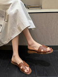 IFOMT Hollow Open Toe Split-Joint Slippers