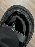 IFOMT Hollow Split-Joint Split-Toe Zipper Boots Platform Shoes Sandals