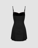 Ifomt Cami Covert Ribbons Coquette Dress