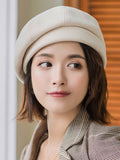 IFOMT Personality Striped&Plaid Beret Hat