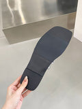 IFOMT Contrast Color Pleated Slippers