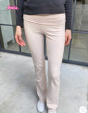 Ifomt Pink Blue Sweet Chic Micro Flared Pants New High Waisted Slim Yoga Pants Women's Hip Lifting Casual Sports Fitness Trouser