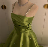 Ifomt Customized Sparkle Spaghetti Ball gown Party Evening Sequin Draped  S Prom Dresse 이브닝드레스 vestidos de ocasión formales платье
