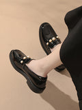 IFOMT Round-Toe Split-Joint Loafers