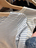 Ifomt Striped Slash Neck Slim T Shirts Women Casual American Streetwear Sexy Cotton Long Sleeve Tees Sweet Vintage T-shirts Y2K Tops