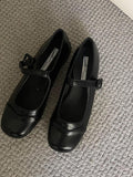 IFOMT Round Cut Round-Toe Split-Joint Mary Janes