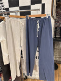 Ifomt Red Drawstring Elastic Waist Oversized Retro Trouser Woman Casual Wide Leg Pant Loose Y2K Harajuku Sweatpants Cototn Blend