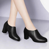 IFOMT  Botas Femininas Women Cute Sweet High Quality Square Heel Short Ankle Boots Lady Casual Street Winter Heel Shoes A790B