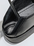 IFOMT Shallow Cut Square-Toe Loafers