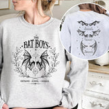 IFOMT 2 Side Patten Cotton Tee The Bat Boys Wings T-Shirt The Night Court Illyrians Retro Shirt Acotar Merch Fantasy Apparel Y2K Top