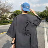 IFOMT Back Printed Cat Tee