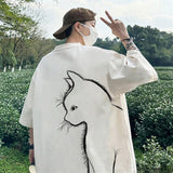 IFOMT Back Printed Cat Tee