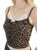 IFOMT Baddie Leopard Crop Top