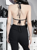 IFOMT Bat Halter Top
