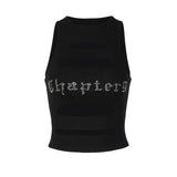 IFOMT Chapter Embellished Crop Top