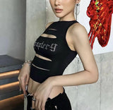 IFOMT Chapter Embellished Crop Top