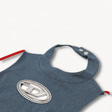 IFOMT Cowgirl Denim Halter Corset Top