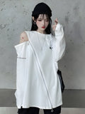 IFOMT Cyberpunk Cross Zip-Up Top