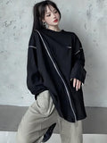 IFOMT Cyberpunk Cross Zip-Up Top
