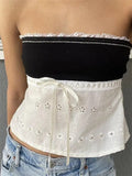 IFOMT Deana Lace Strapless Top