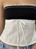IFOMT Deana Lace Strapless Top