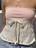 IFOMT Deana Lace Strapless Top