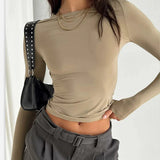 IFOMT Evony Long Sleeve Basic Top