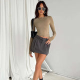 IFOMT Evony Long Sleeve Basic Top
