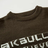 IFOMT Grunge AK-Bullet Tasseled Sweater