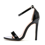 IFOMT   Sexy Black  Women Dress Sandals Fashion 11CM Spike High Heel Lady Party Shoes Plus Big Size 10 45 47