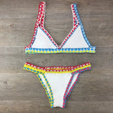 IFOMT Sexy Bikinis  Summer Women Swimsuit Hand Crocheted Bikini Set Swimwear Beach Bathing Suit Biquini Female Monokini