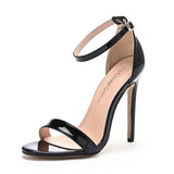 IFOMT   Sexy Black  Women Dress Sandals Fashion 11CM Spike High Heel Lady Party Shoes Plus Big Size 10 45 47