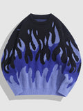 IFOMT Indie Flame Knitted Sweater