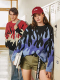 IFOMT Indie Flame Knitted Sweater