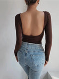 IFOMT Joplin Backless  Bodysuit