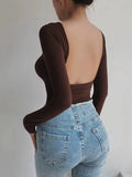 IFOMT Joplin Backless  Bodysuit