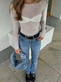 IFOMT Karalyn Mesh Long Sleeve Top