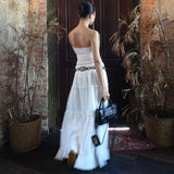 IFOMT Keiry Ruffle Maxi Skirt Set