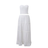 IFOMT Keiry Ruffle Maxi Skirt Set