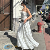 IFOMT Keiry Ruffle Maxi Skirt Set